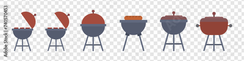 Barbecue line icon set. Kebab, picnic, grill, marinade, sauce, barbecue, steak, fire, skewer, meat, weekend, nature, grill, wings, ribs. Vector line icon for business and advertising