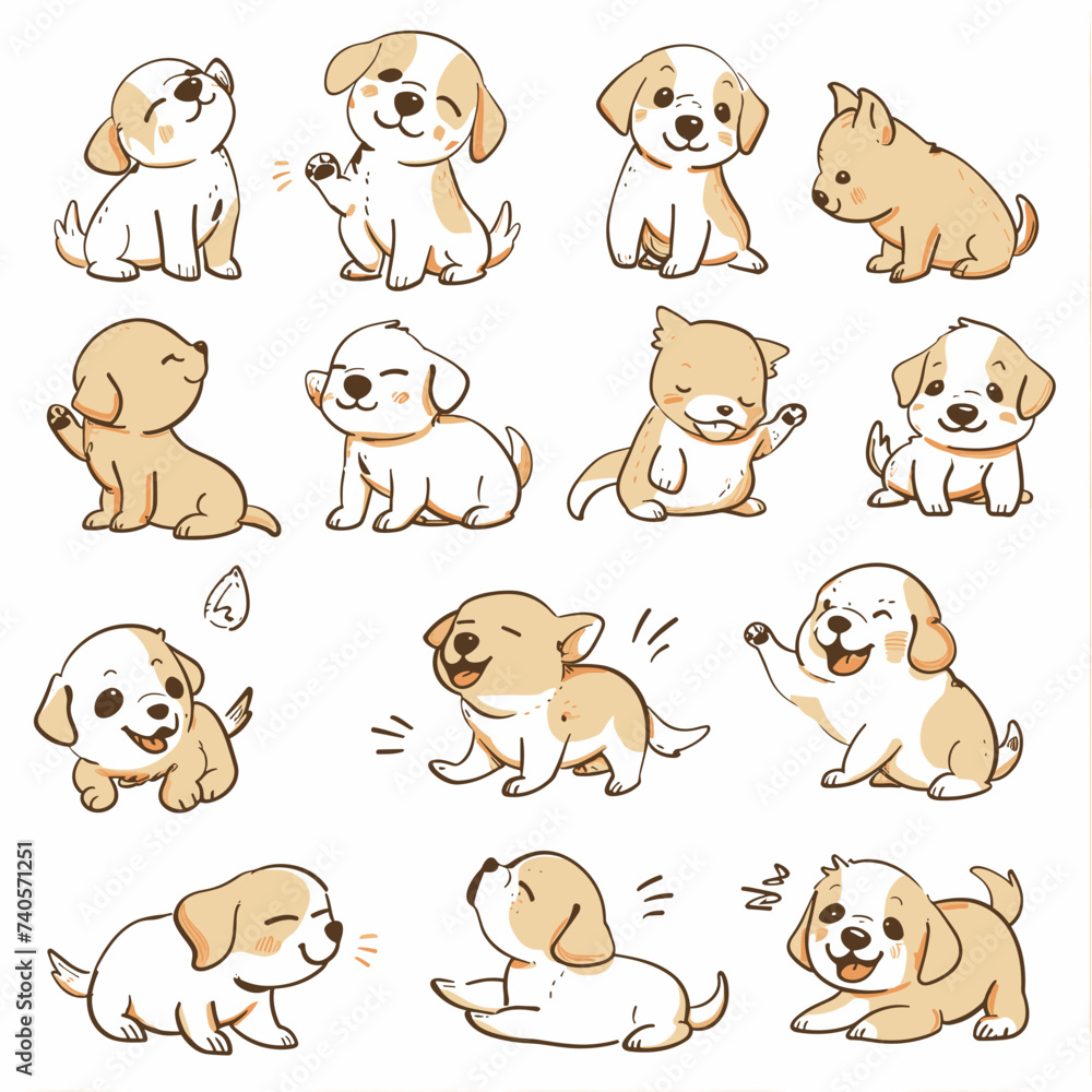 Playful Puppy Sketches Playful Puppy Sketches