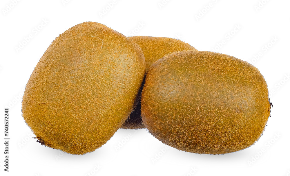 Kiwi fruit isolated on white background Kiwi fruit isolated on white background