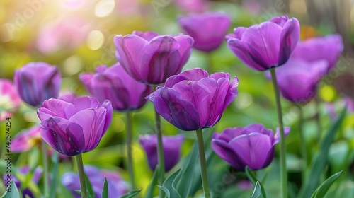tulips in the garden © muhmmad
