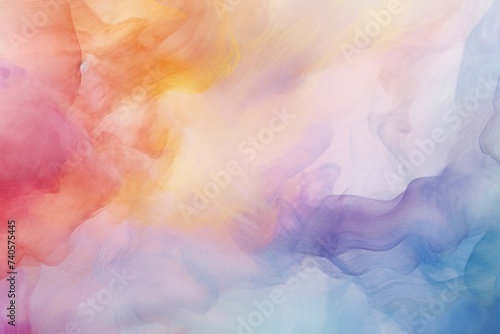 Close up view of a vibrant multicolored painting, suitable for various design projects