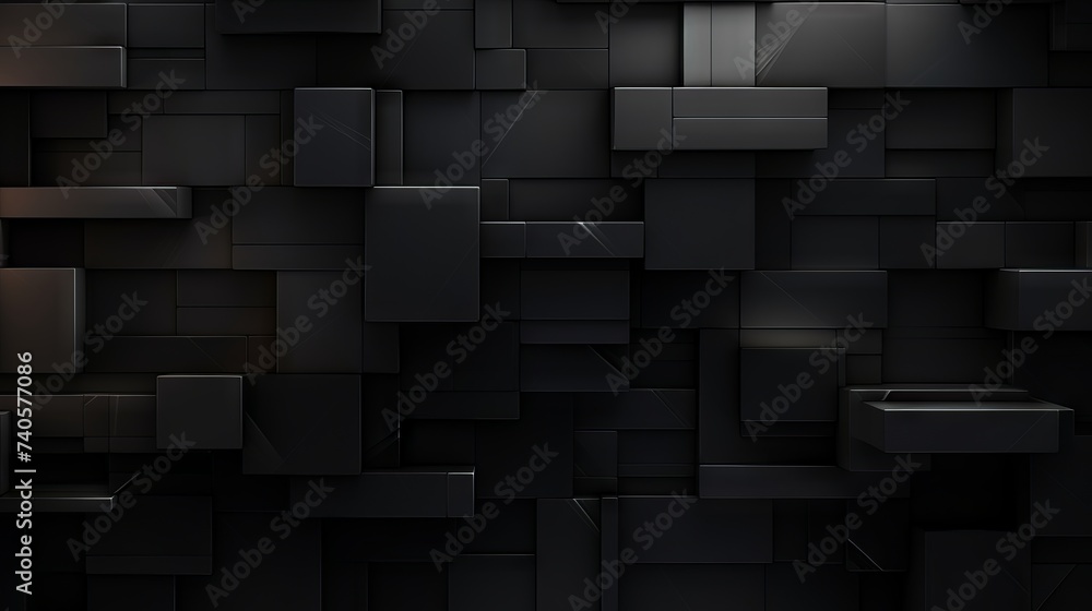 Dynamic abstract black background: textured mosaic layers conveying modern business concept
Dynamic abstract black background: textured mosaic layers conveying modern business concept