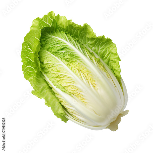 Napa cabbage isolated on transparent background