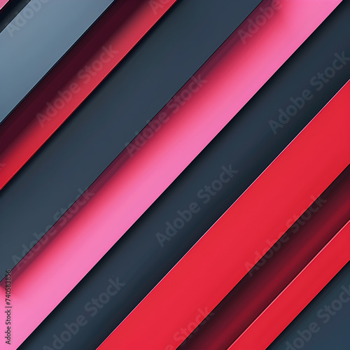 A black background with a red and blue lines that says'red ', abstract red gray arrow shadow dimension background. eps10 vector Pro Vector