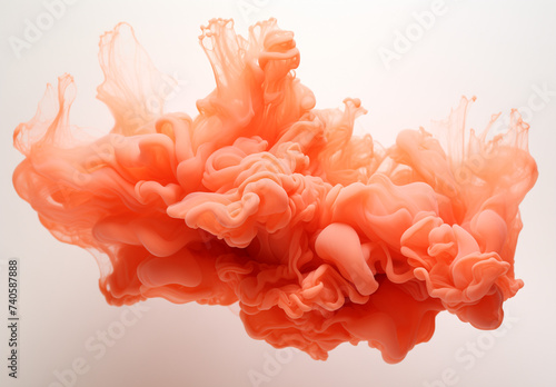 Abstract peach fuzz color background. 