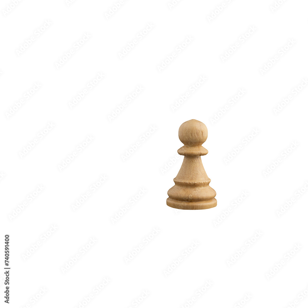 white chess pawn, as a teamwork concept, isolated on a transparent background white chess pawn, as a teamwork concept, isolated on a transparent background
