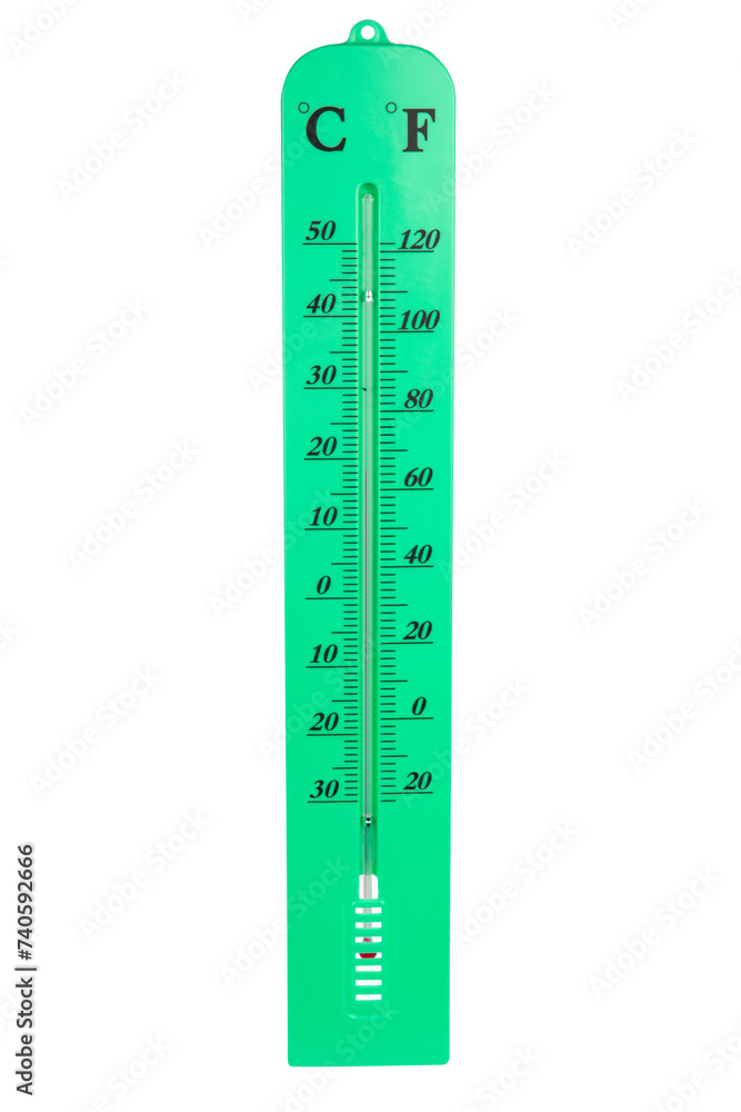 Temperature isolated on white background. with clipping path Temperature isolated on white background. with clipping path
