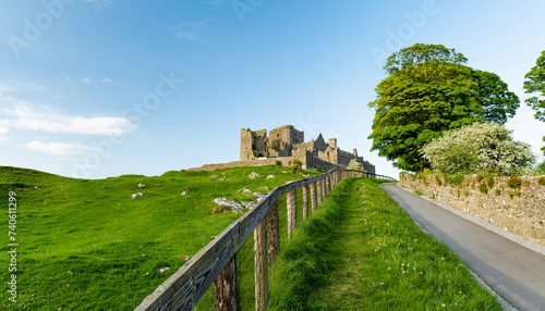 The Rock of Cashel  also known as Cashel of the Kings and St. Patrick s Rock  a historic site located at Cashel  County Tipperary.