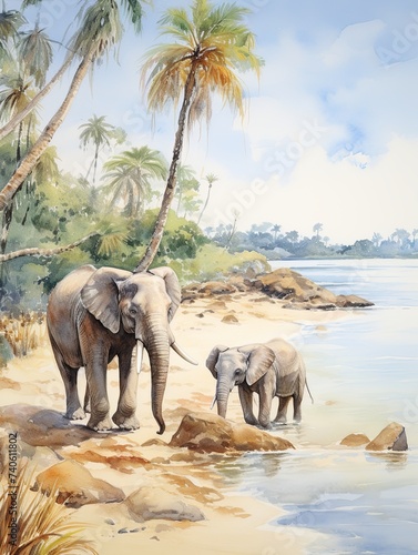 Majestic Wildlife Safari Sketches  Coastal Safari   Shoreline Discoveries