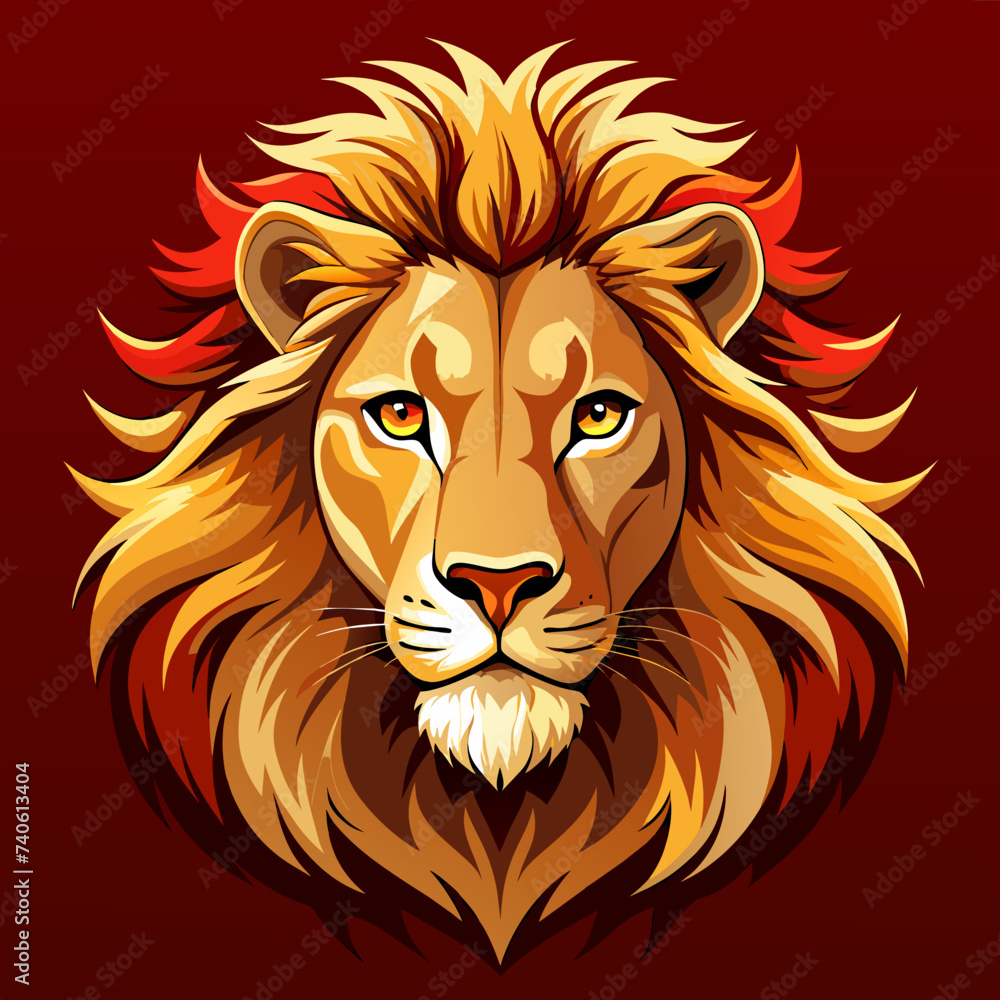 Majestic Lion Portrait