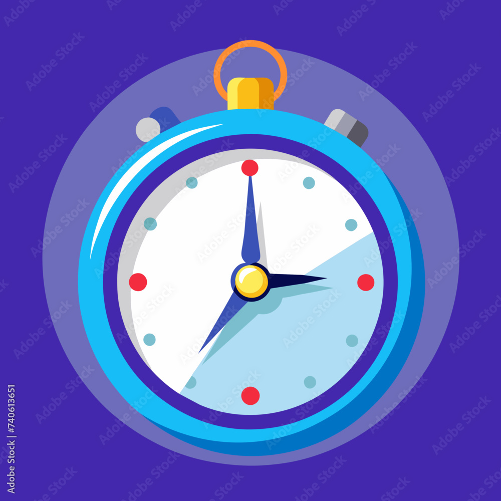 blue stopwatch vector blue stopwatch vector