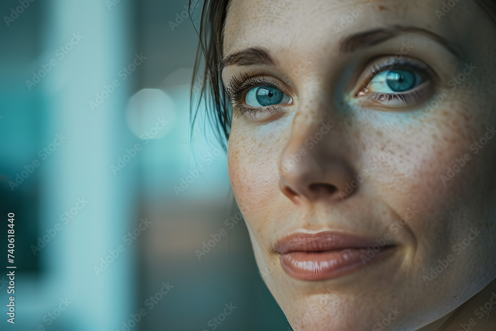 Close up portrait of Young Female Doctor Close up portrait of Young Female Doctor