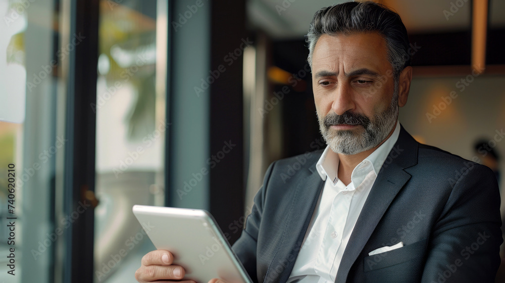 businessman working on laptop in office businessman working on laptop in office