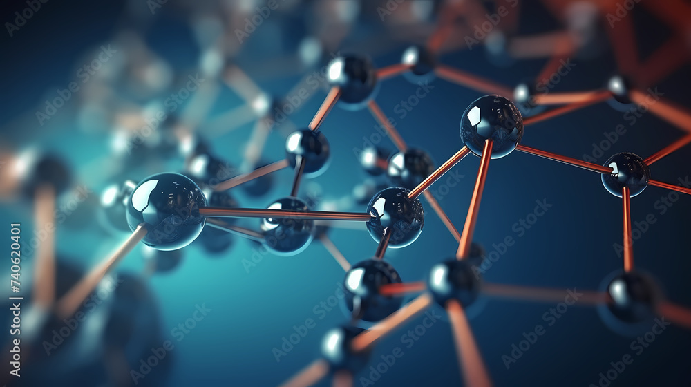 Molecular structure background Molecular structure background