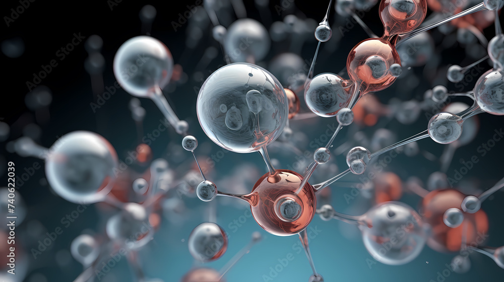 Molecular structure background Molecular structure background