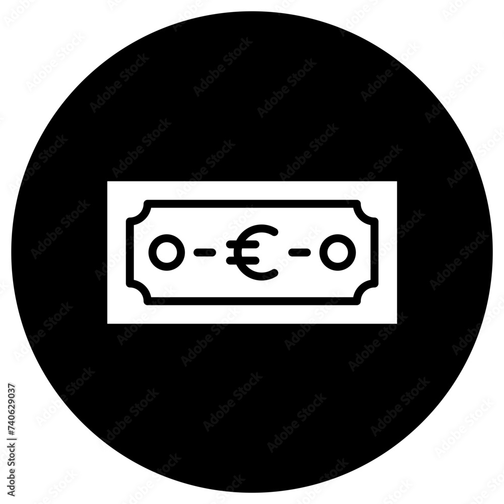 Euro Vector Icon Design Illustration Euro Vector Icon Design Illustration