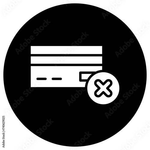 Payment failed Vector Icon Design Illustration
