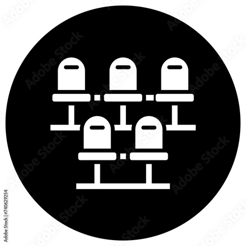Waiting room Vector Icon Design Illustration