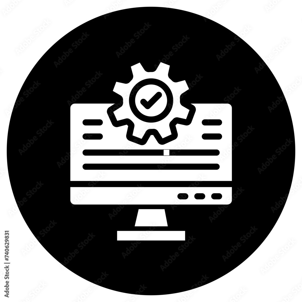 Testing Vector Icon Design Illustration Testing Vector Icon Design Illustration