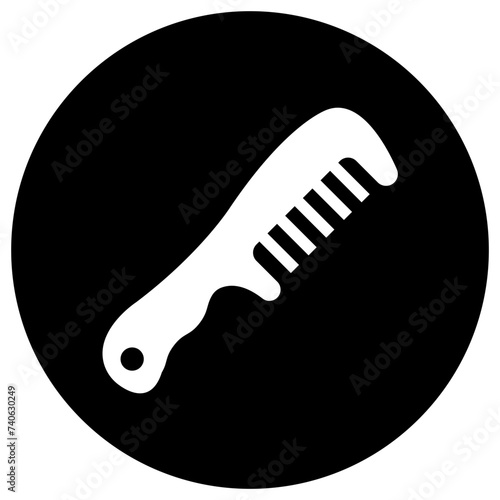 Hair comb Vector Icon Design Illustration