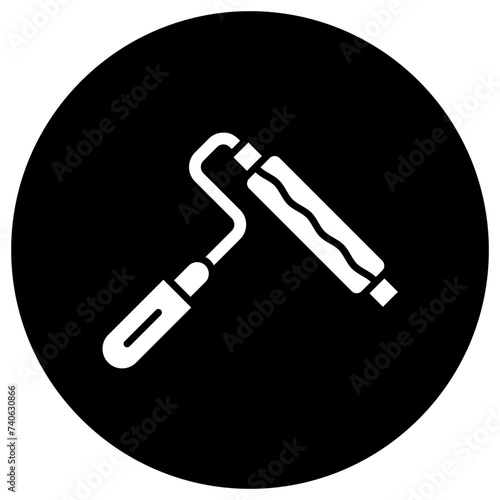 Paint roller Vector Icon Design Illustration
