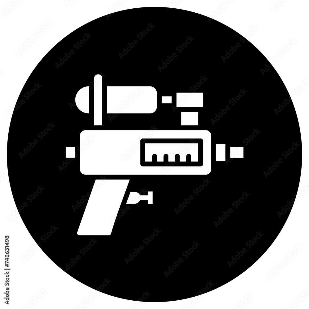 Water gun Vector Icon Design Illustration Water gun Vector Icon Design Illustration