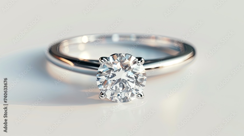 diamond ring, leaving enough white space to effectively isolate it against the white background. The design and features of the ring are demonstrated. diamond ring, leaving enough white space to effectively isolate it against the white background. The design and features of the ring are demonstrated.