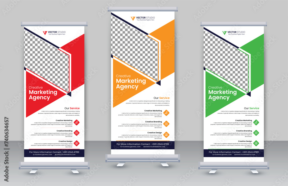 Business Rollup Banner Design Business Rollup Banner Design