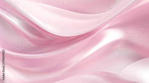 Abstract pink gradient textured background with dynamic, glowing light rays and bright waves and lines