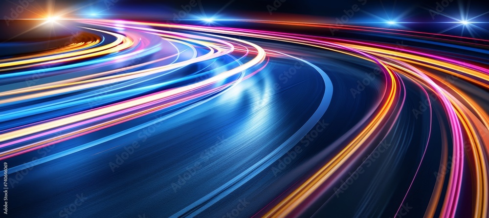 Blue light ray stripes speed motion abstract vector design for futuristic tech wallpaper. Blue light ray stripes speed motion abstract vector design for futuristic tech wallpaper.