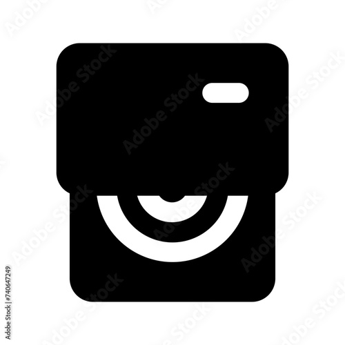cd rom glyph icon