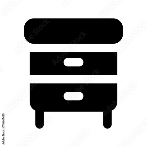 dresser glyph icon
