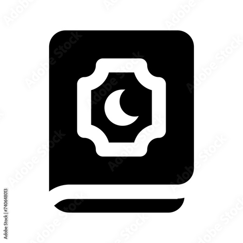 quran glyph icon