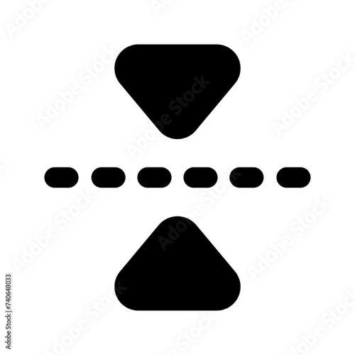 reflect glyph icon