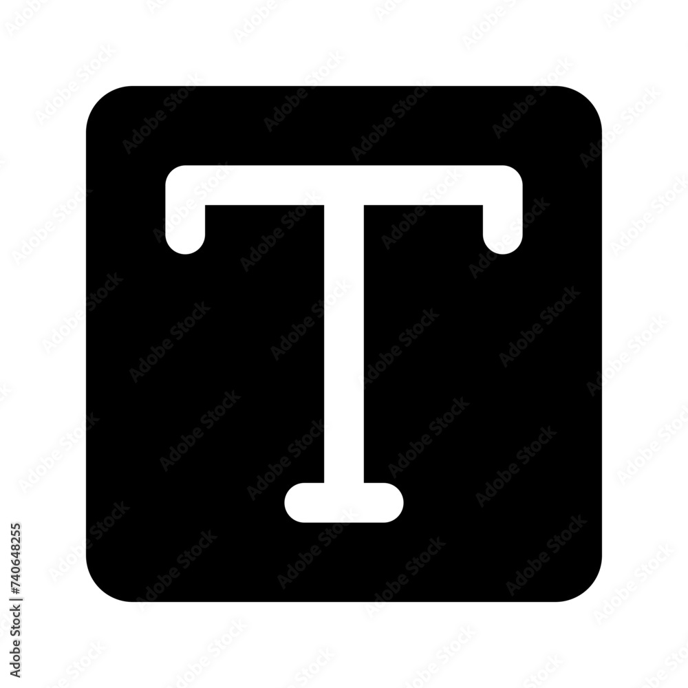 text glyph icon text glyph icon