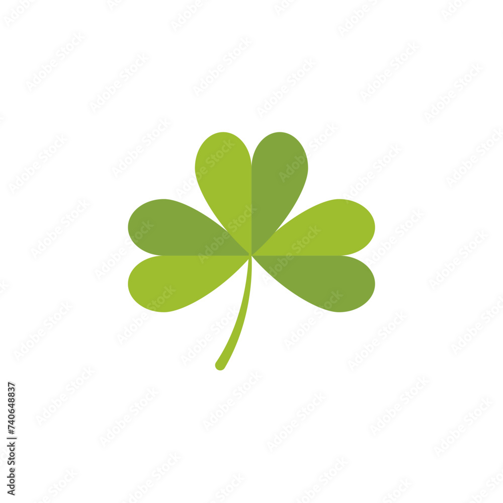 Clover leaf logo icon