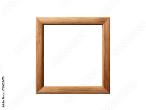 Wooden photo frame png / transparent