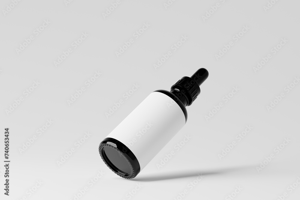 Black Dropper Bottle Mockups
A glass black dropper bottle which is completely black. Black Dropper Bottle Mockups
A glass black dropper bottle which is completely black.