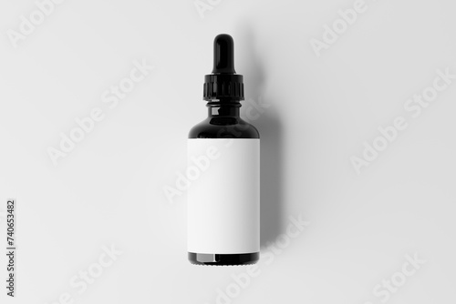 Black Dropper Bottle Mockups

A glass black dropper bottle which is completely black.