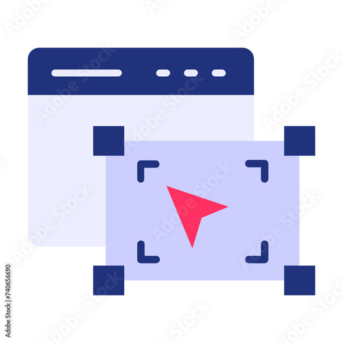 copying the content to browser upload vector icon design, Webdesign and Development symbol, user interface or graphic sign, website engineering illustration, Drag and Drop the Photo or image concept