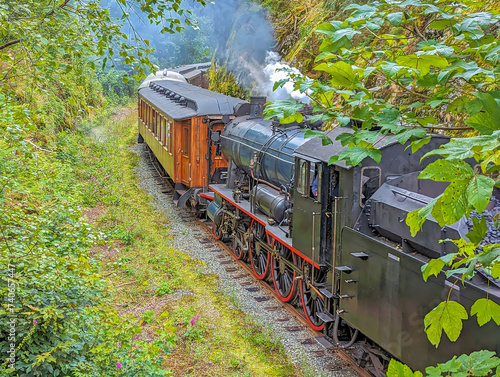 The Old Voss Line (Norwegian: Gamle Vossebanen) is a heritage railway between Garnes and Midtun near the second largest city in Norway: Bergen. photo