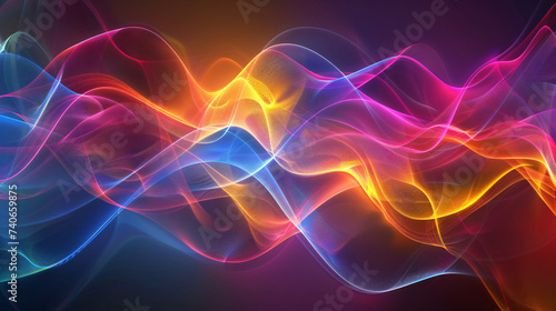 Abstract background laser light multicolored.
