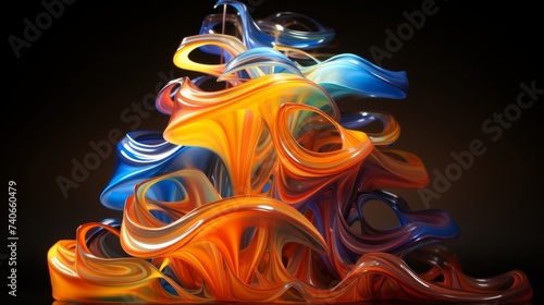 multi-colored abstract background