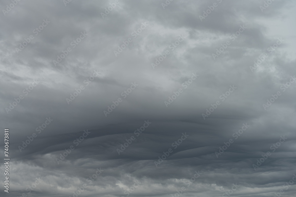 Sweeping Asperitas Clouds Overcast Sky Sweeping Asperitas Clouds Overcast Sky