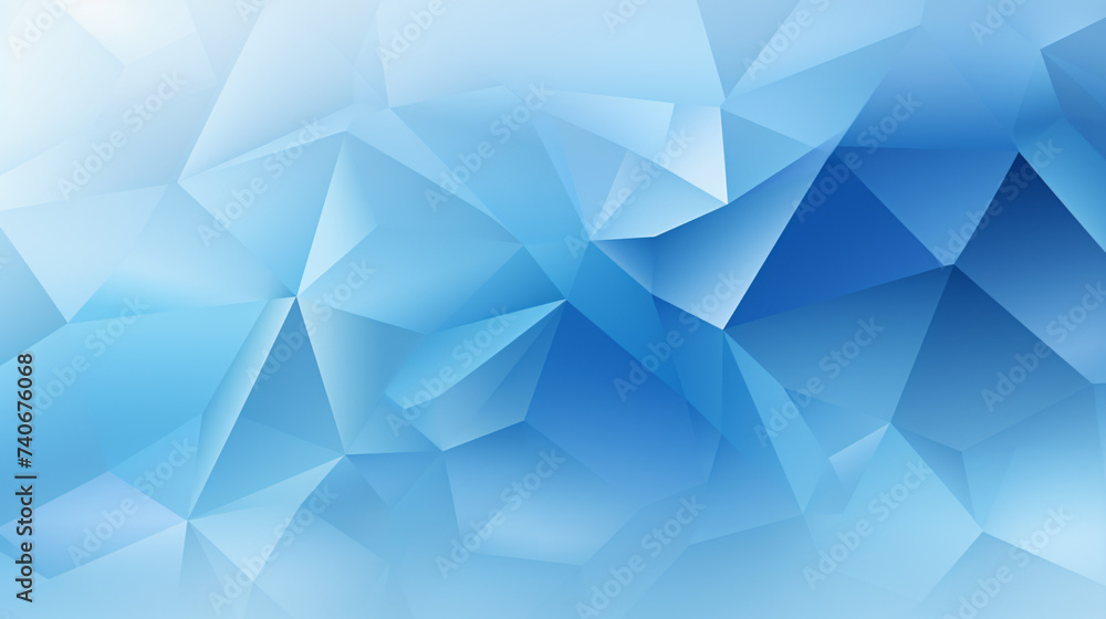 Background: abstract large points in blue.