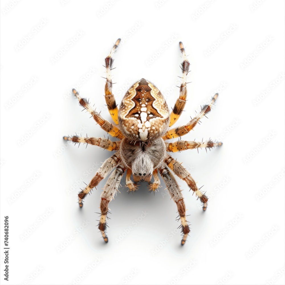 spider on a light background. spider on a light background.