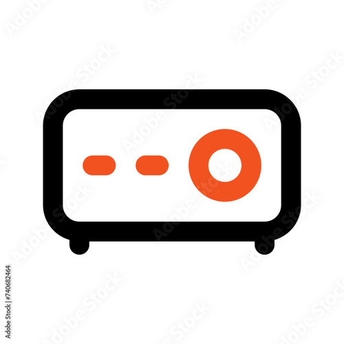 amplifier line icon