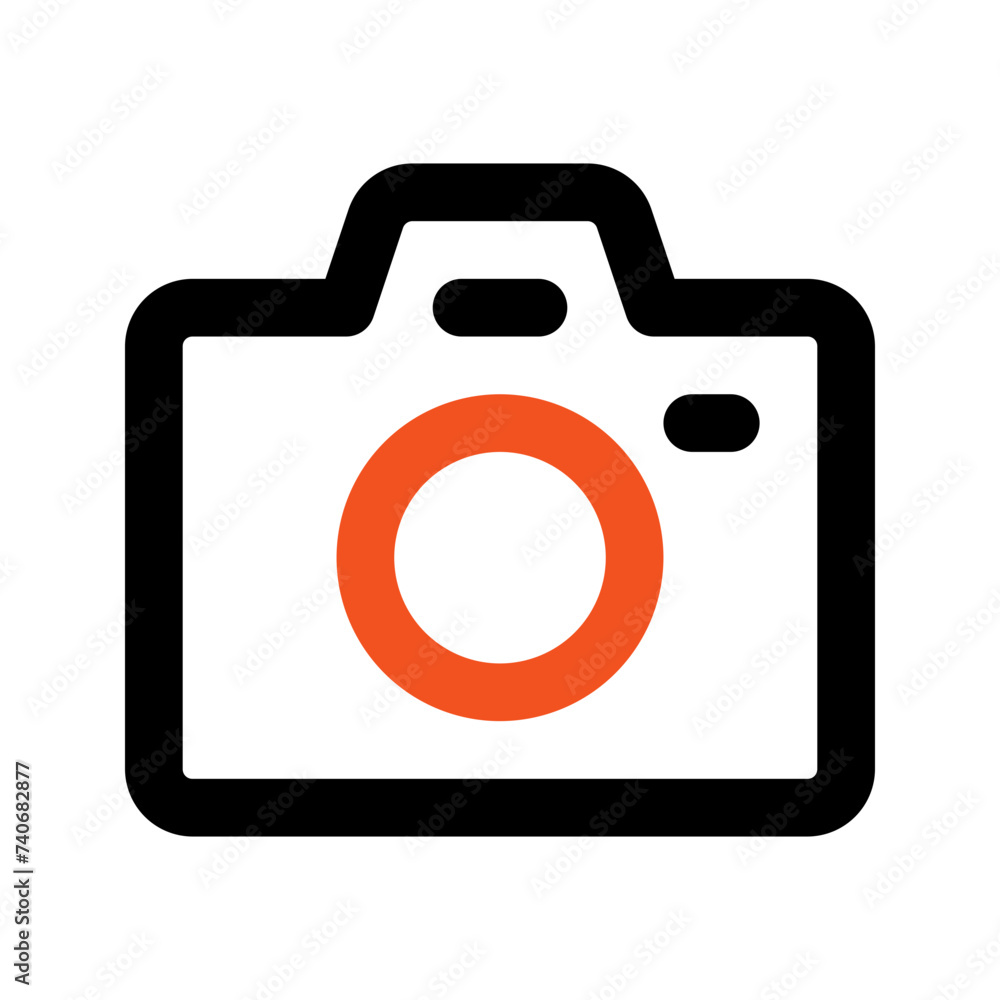 camera line icon camera line icon
