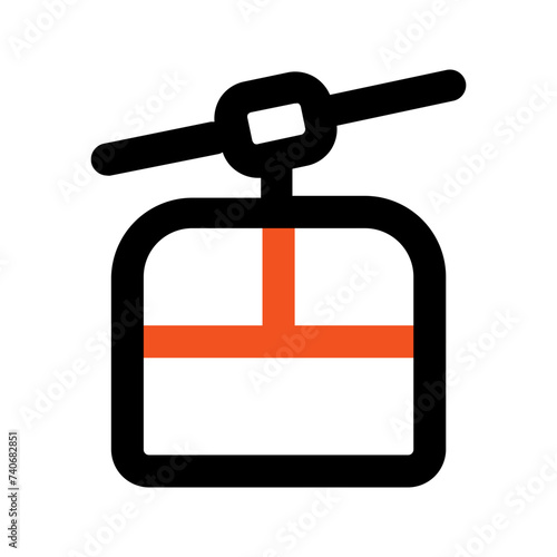 cableway line icon