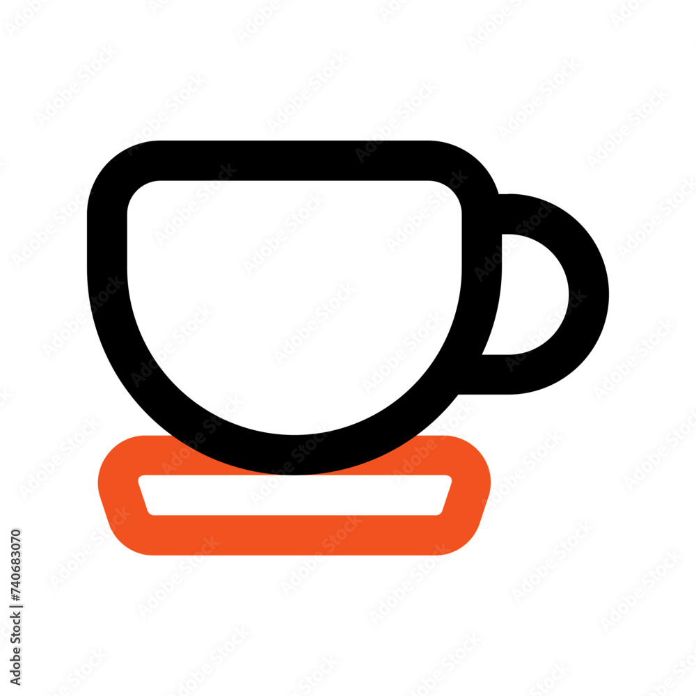 coffee cup line icon coffee cup line icon